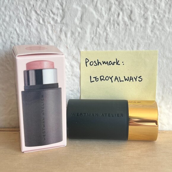 🎀 Bundle Discount 🎀 Westman Atelier Lit Up Glow Highlighter Stick NECTAR Mini - Picture 1 of 4